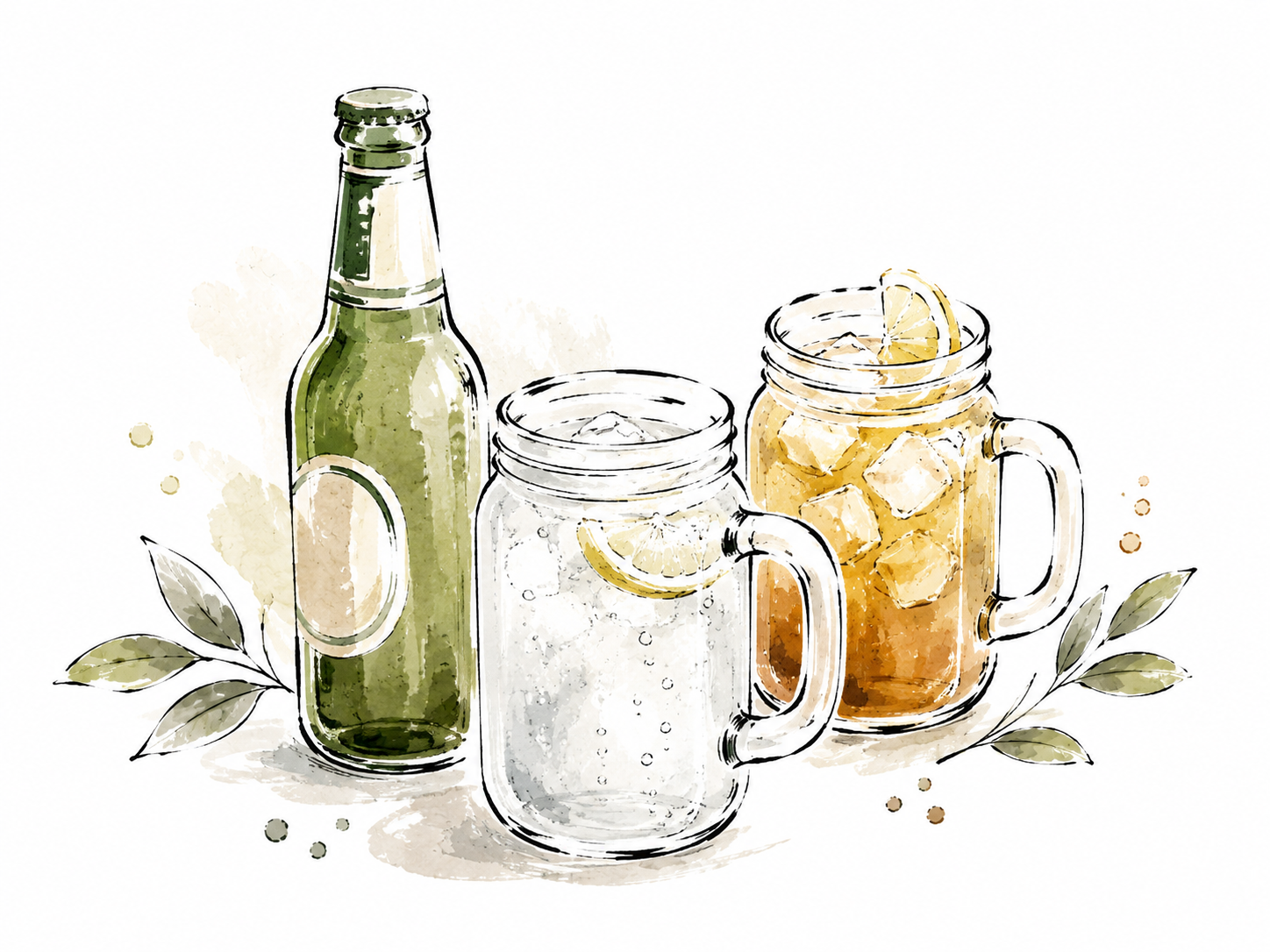 アルコールメニューのイメージ